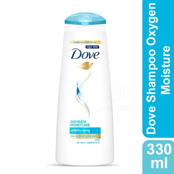 Dove Shampoo Oxygen Moisture 330ml