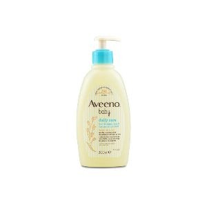 Aveeno Baby Daily Care Natural Oat Extract Hair & Body Wash for Sensitive Skin 300ml