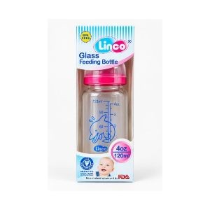 Linco Crystal Glass Bottle 4oz 120ml (L-22149)