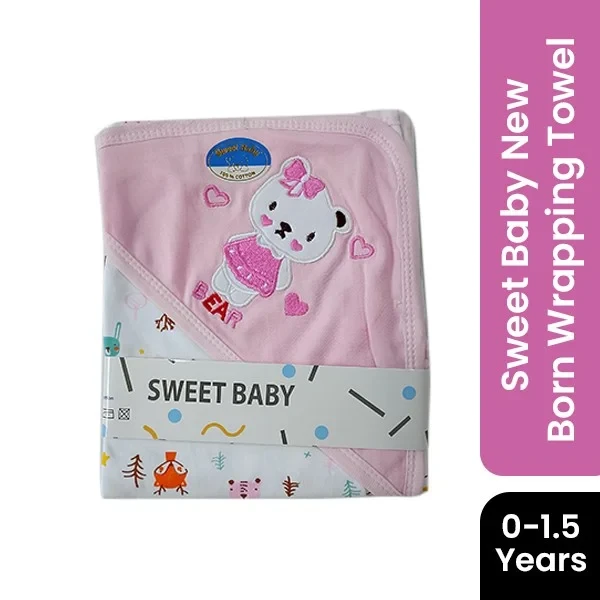 Sweet Baby Cap & Wrapping Towel