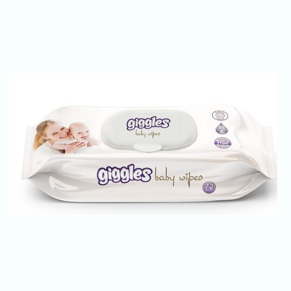 Giggles Baby Wet Wipes Regular 72 pcs