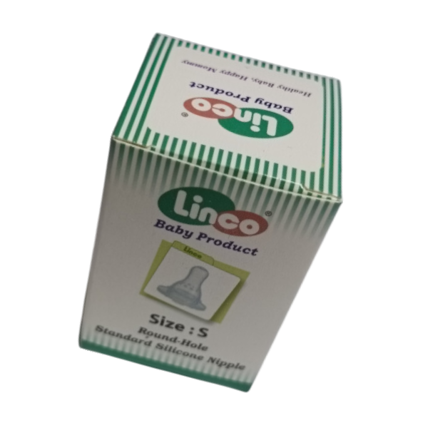 Linco Standard Silicone Nipple S Size – Round Hole | L-22216