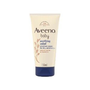 Aveeno Baby Soothing Relief Emollient Cream for Dry, Sensitive Skin 150ml