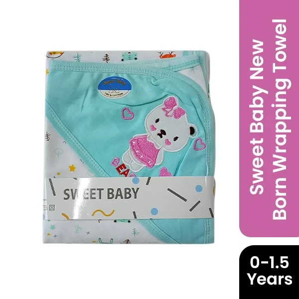 Sweet Baby Cap & Wrapping Towel