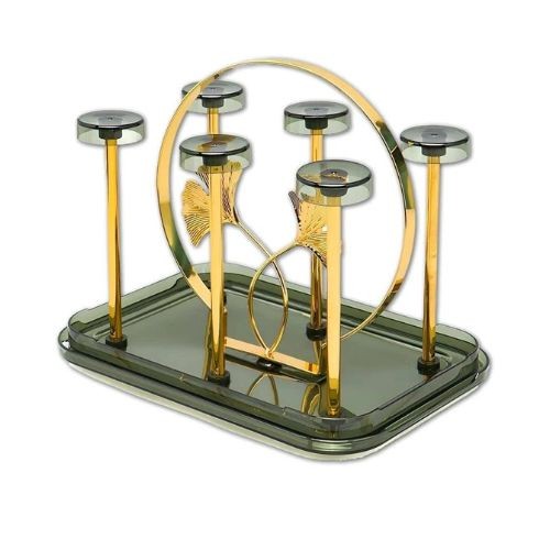 Rotatable Glass Holding Rack (DS 18466GL)