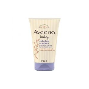 Aveeno Baby Calming Comfort Bedtime Lotion with Prebiotics Oatmeal & Gentle Lavender Scent 150ml