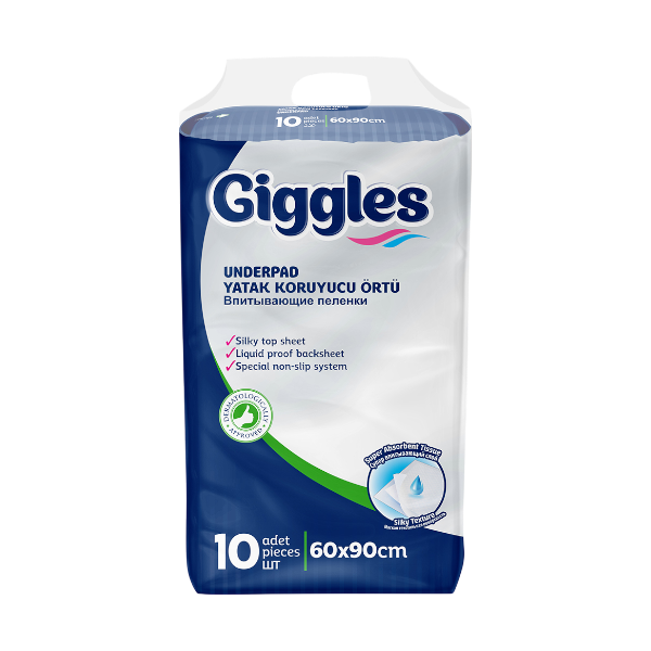 Giggles UNDERPAD 10 Pcs (60x90cm)