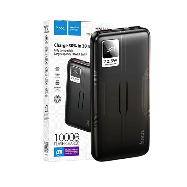 Hoco MMJ-15 Resolute 22.5W 10000mAh Flash Charge Power Bank