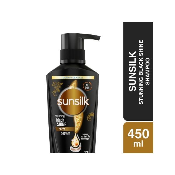 Sunsilk Shampoo Stunning Black Shine 450ml