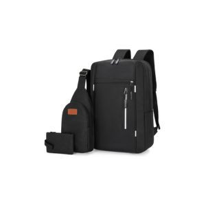 3 Pics Bag Combo Pack(Black) Code : 166