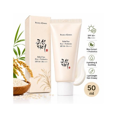 Beauty of Joseon Sunscreen Relief Sun Rice+ Probiotics SPF50+ PA++++ 50ml