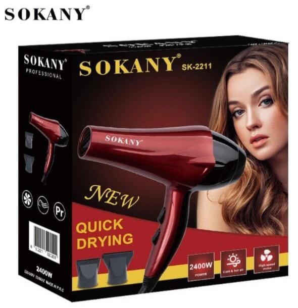 Sokany PROFESSIONAL Hair Dryer SK-2211