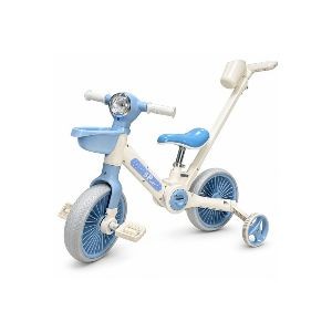 Premium Kids Bicycle with Push Handle & Basket