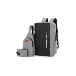 3 Pics Bag Combo Pack(Ash Color) Code : 165