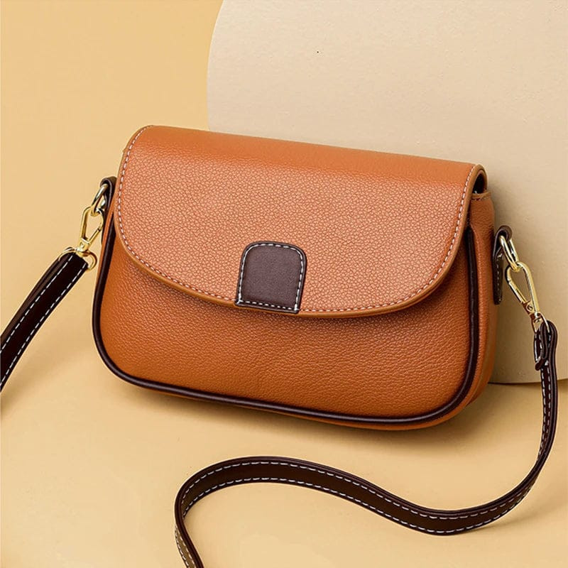 PU Leather Handbags Women Fashion Crossbody Bags(Orange) Code : 136
