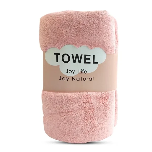 Joy Life Towel (Big Size) – Pink