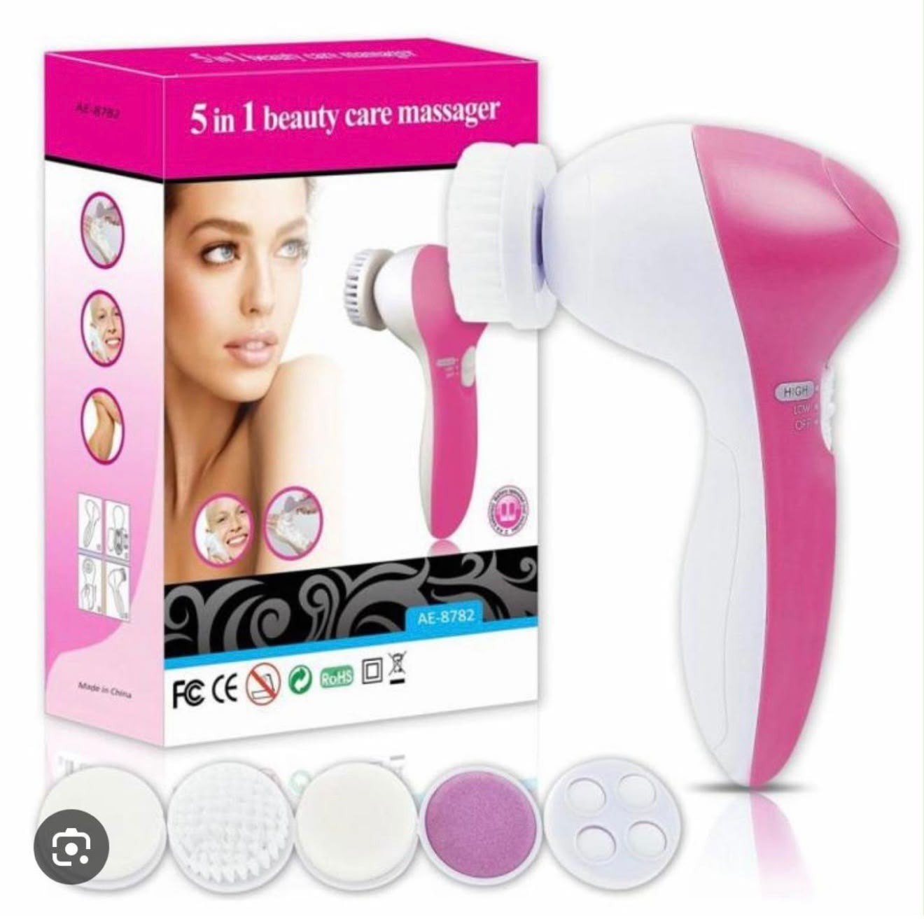 5 in 1 Electric Beauty Care Massager, Facial Body Machine Roller for Smooth Skin Face
