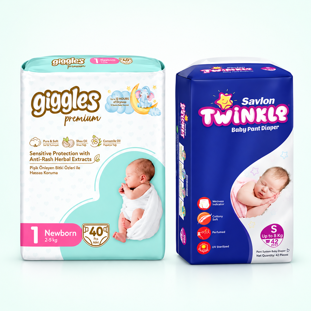Baby Diapers & Hygiene