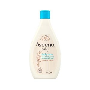 Aveeno Baby Daily Care Hair & Body Wash Top to Toe with Natural Oat Extract For Sensitive Skin 400ml