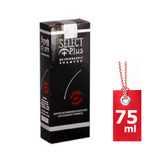Select Plus Anti-Dandruff Shampoo 75 ml