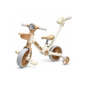 Premium Kids Bicycle with Push Handle & Basket
