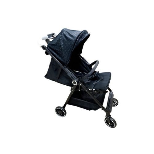 Premium Black Baby Stroller – Lightweight & Foldable