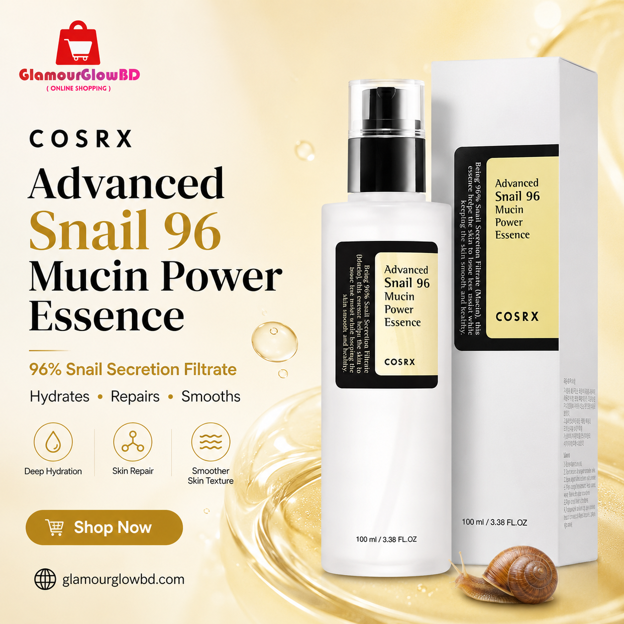 COSRX Advanced Snail 96 Mucin Power Essence 100 ML