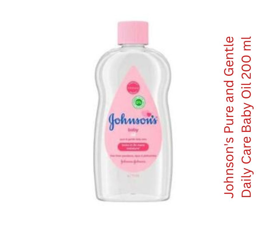 Johnson's Pure and Gentle Daily Care Baby Oil 200 ml
