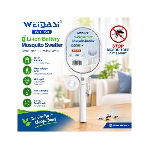 Weidasi WD-959 Rechargeable Mosquito & Insect Killer Bat with Lure Light