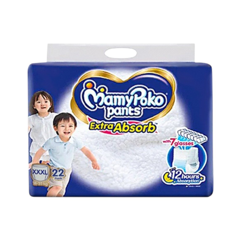 MamyPoko Pants Diaper XXXL (18-35kg) 22 pcs